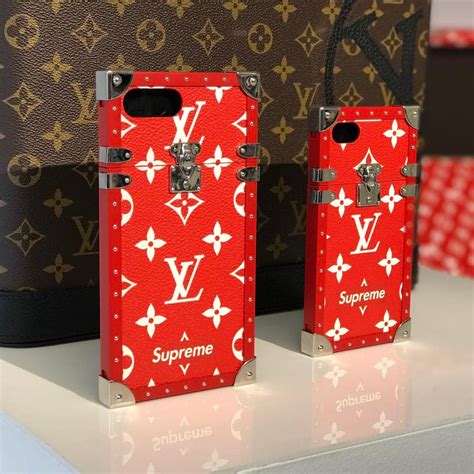 supreme lv phone case real|real supreme phone case.